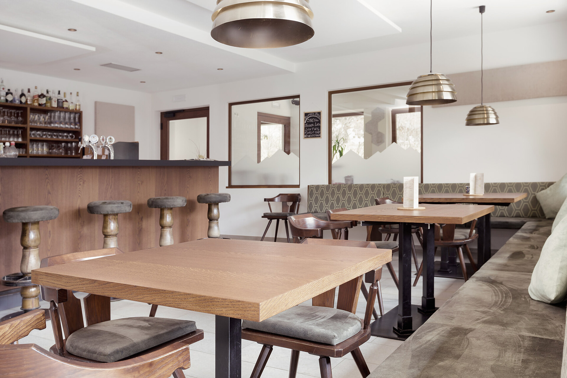 Restaurant and bar