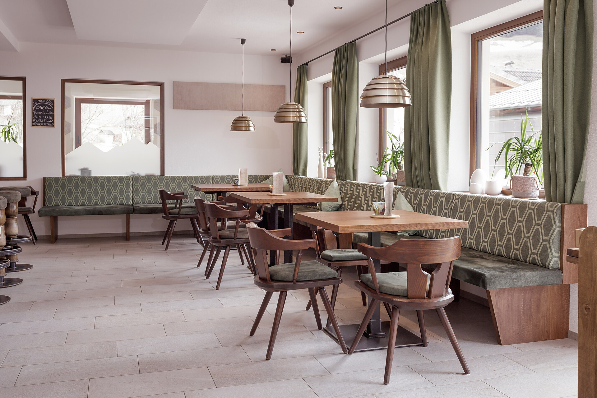 Restaurant and bar