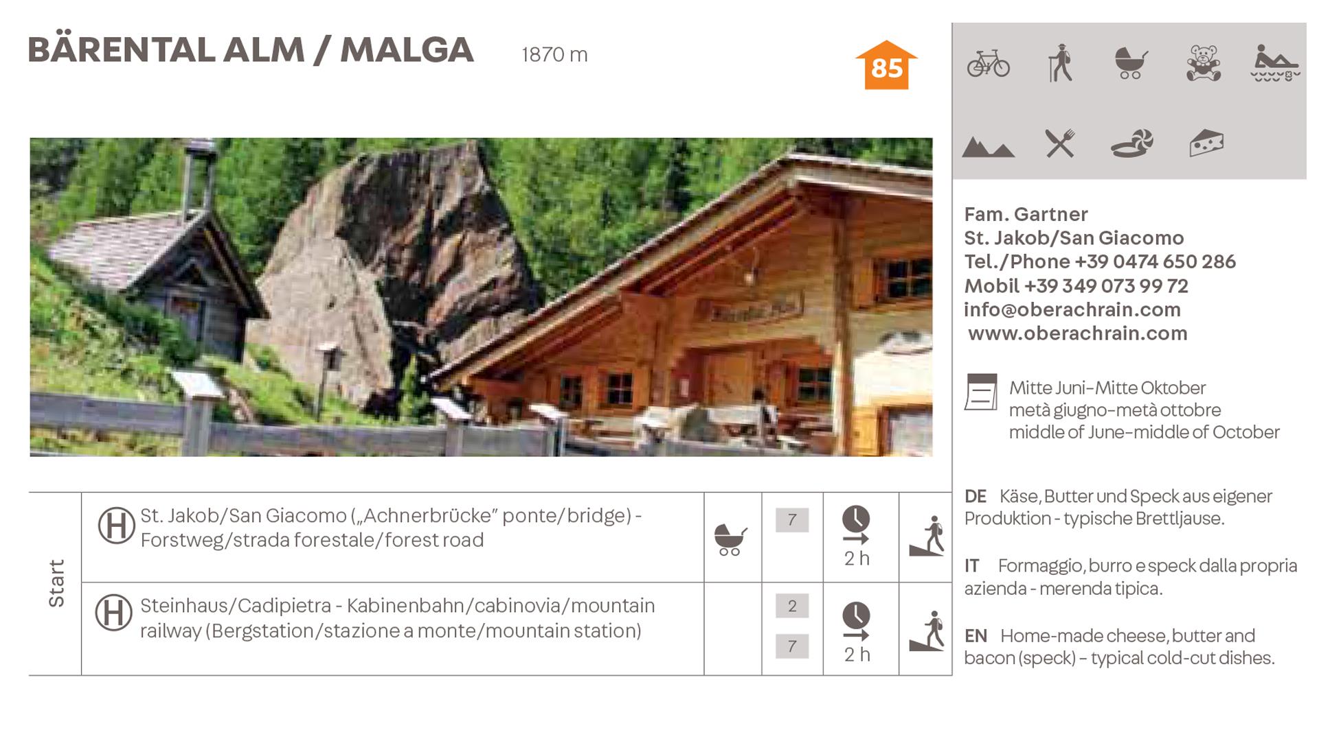 Bärentalalm malga Valle Aurina 2 suedtirol.info