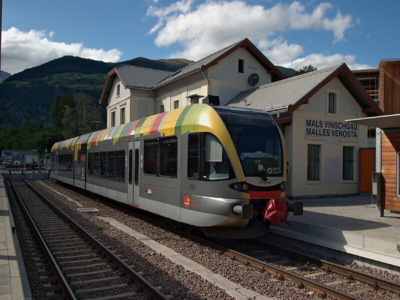 Bahnhof Mals