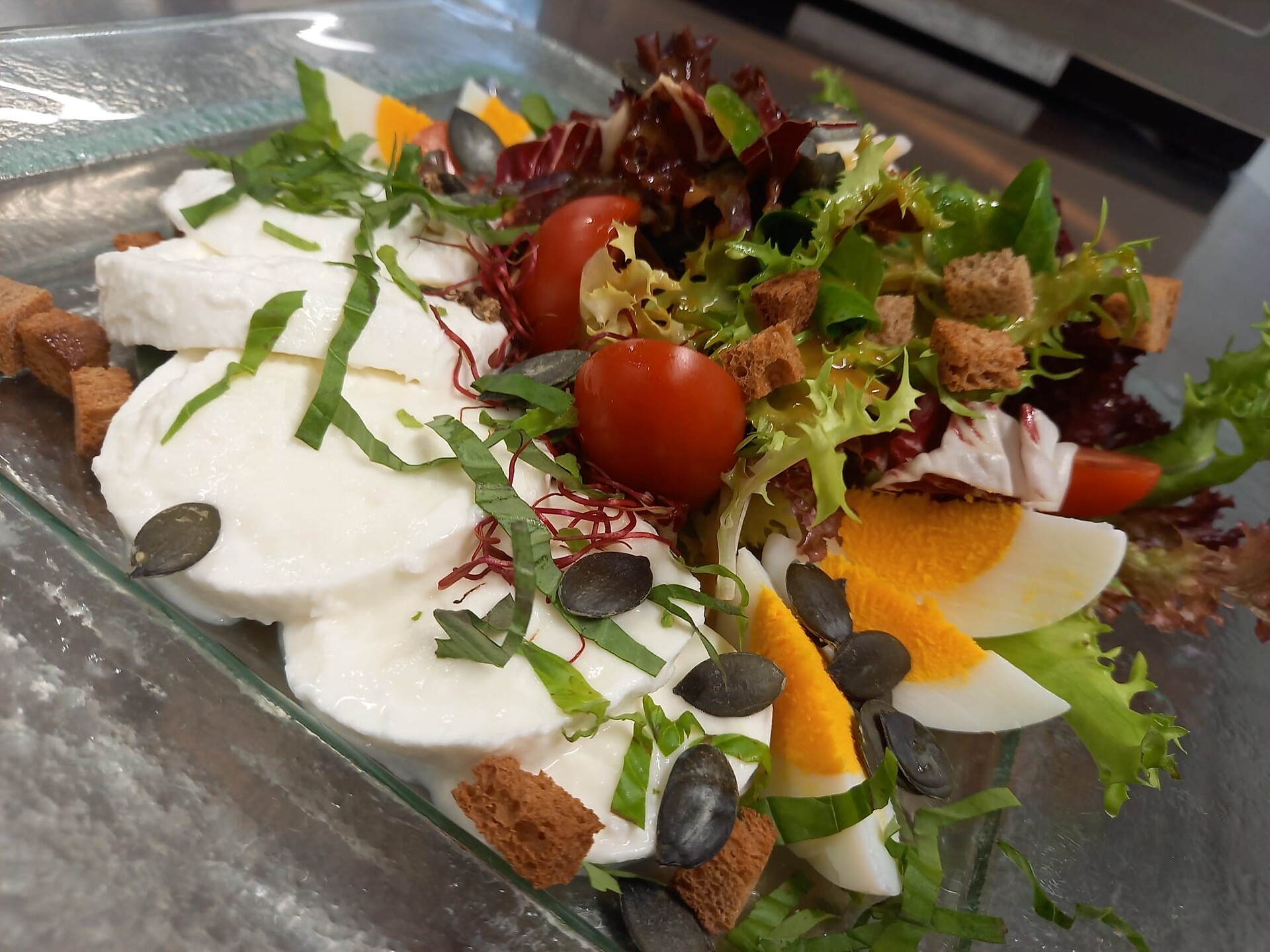 Vegetarischer Salat