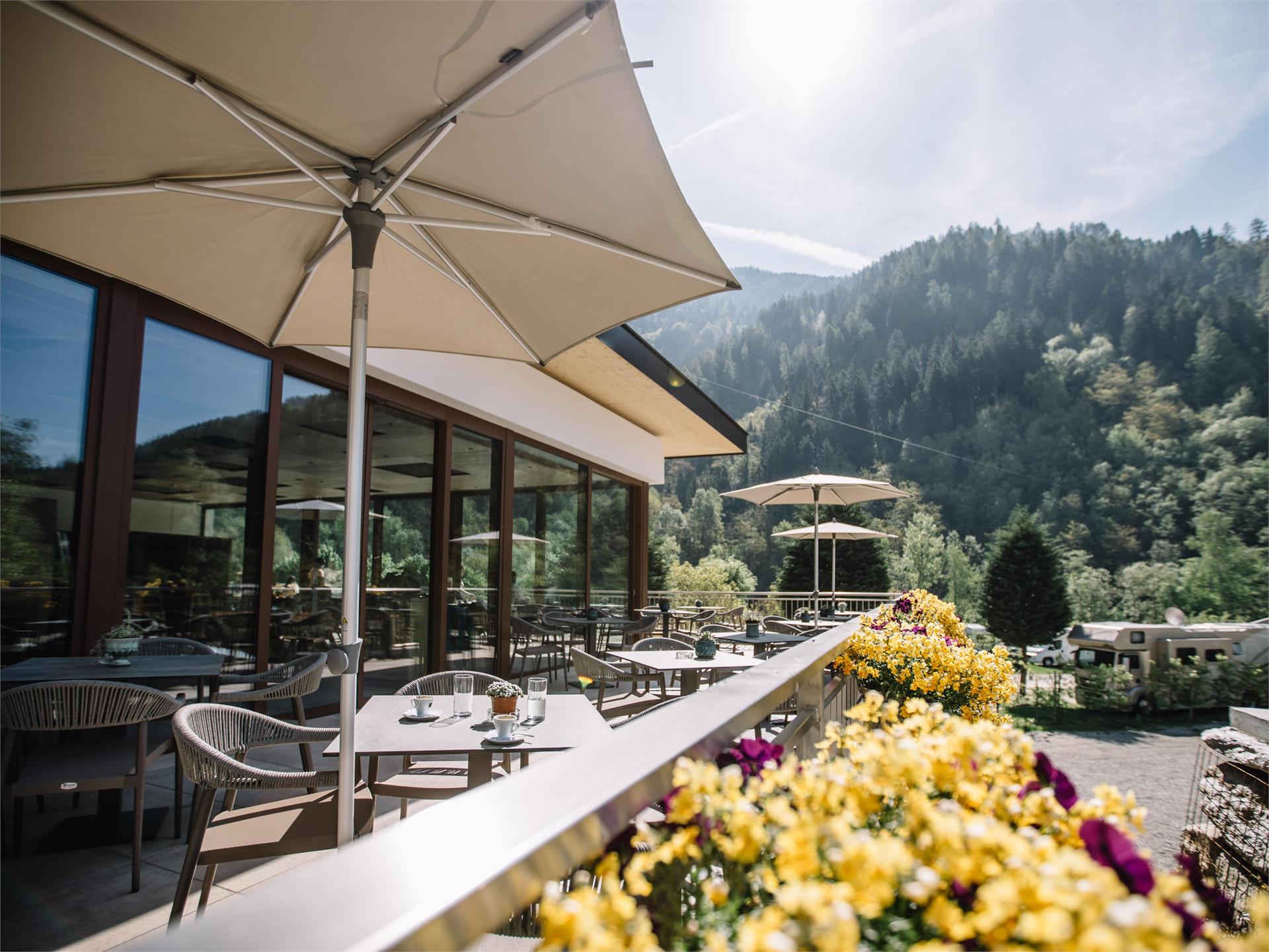 Bistro, Restaurant & Pizzeria at the Camping Passeier St.Martin in Passeier/San Martino in Passiria 2 suedtirol.info