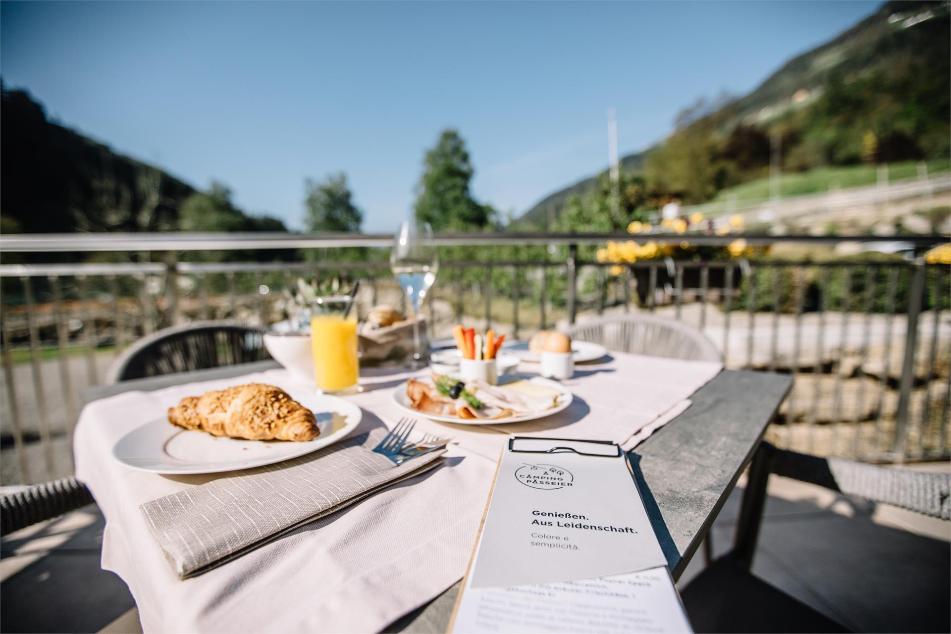 Bistro, Restaurant & Pizzeria at the Camping Passeier St.Martin in Passeier/San Martino in Passiria 5 suedtirol.info