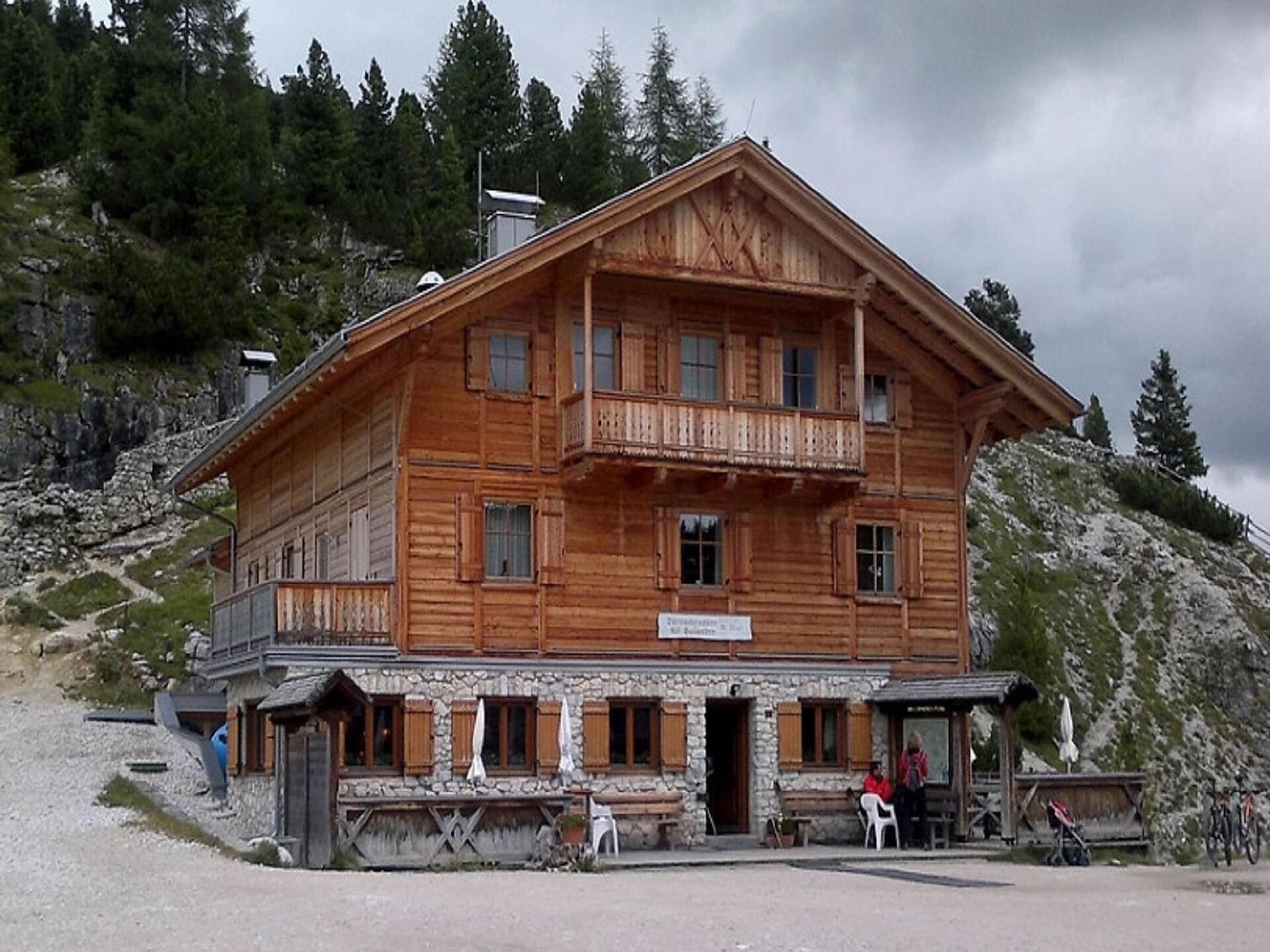 Dürrensteinhütte/Vallandro hut