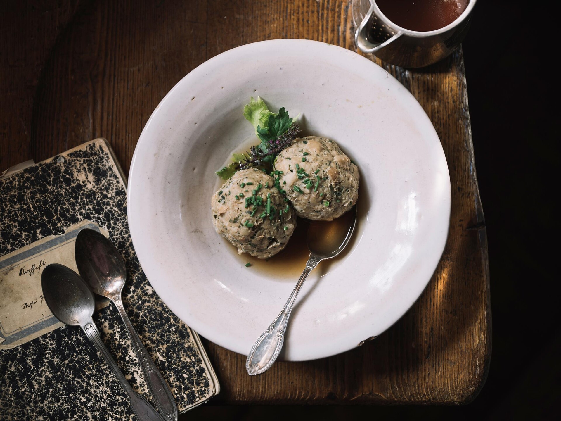 Canederli di fegato dal libro di cucina di Hanna Perwanger
