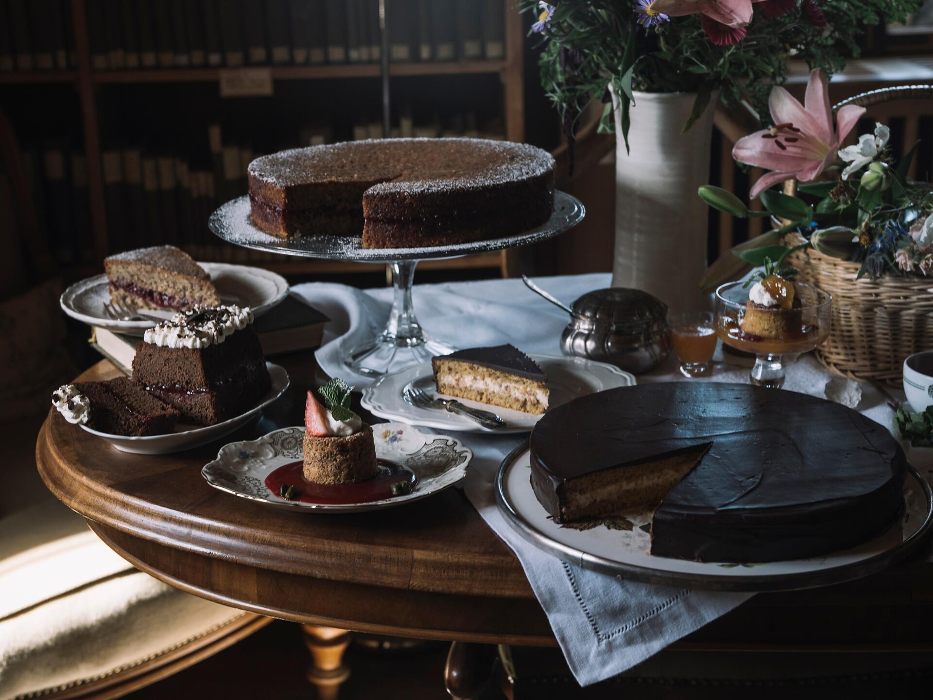 Torte e crostate dal libro di cucina di Hanna Perwanger