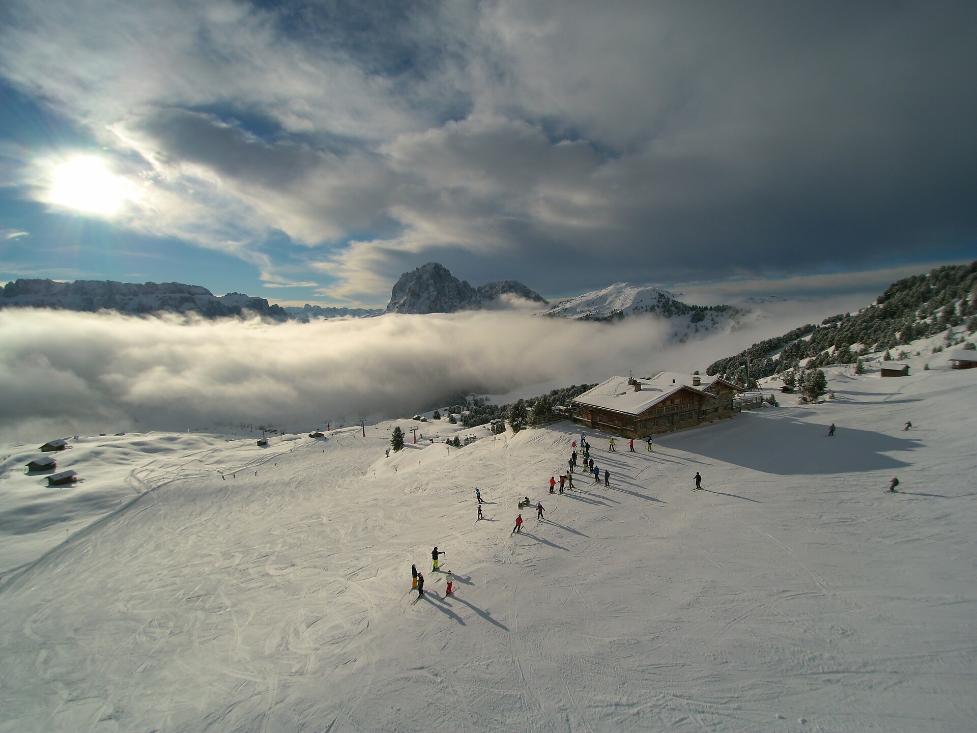Daniel Hütte Winter Piste