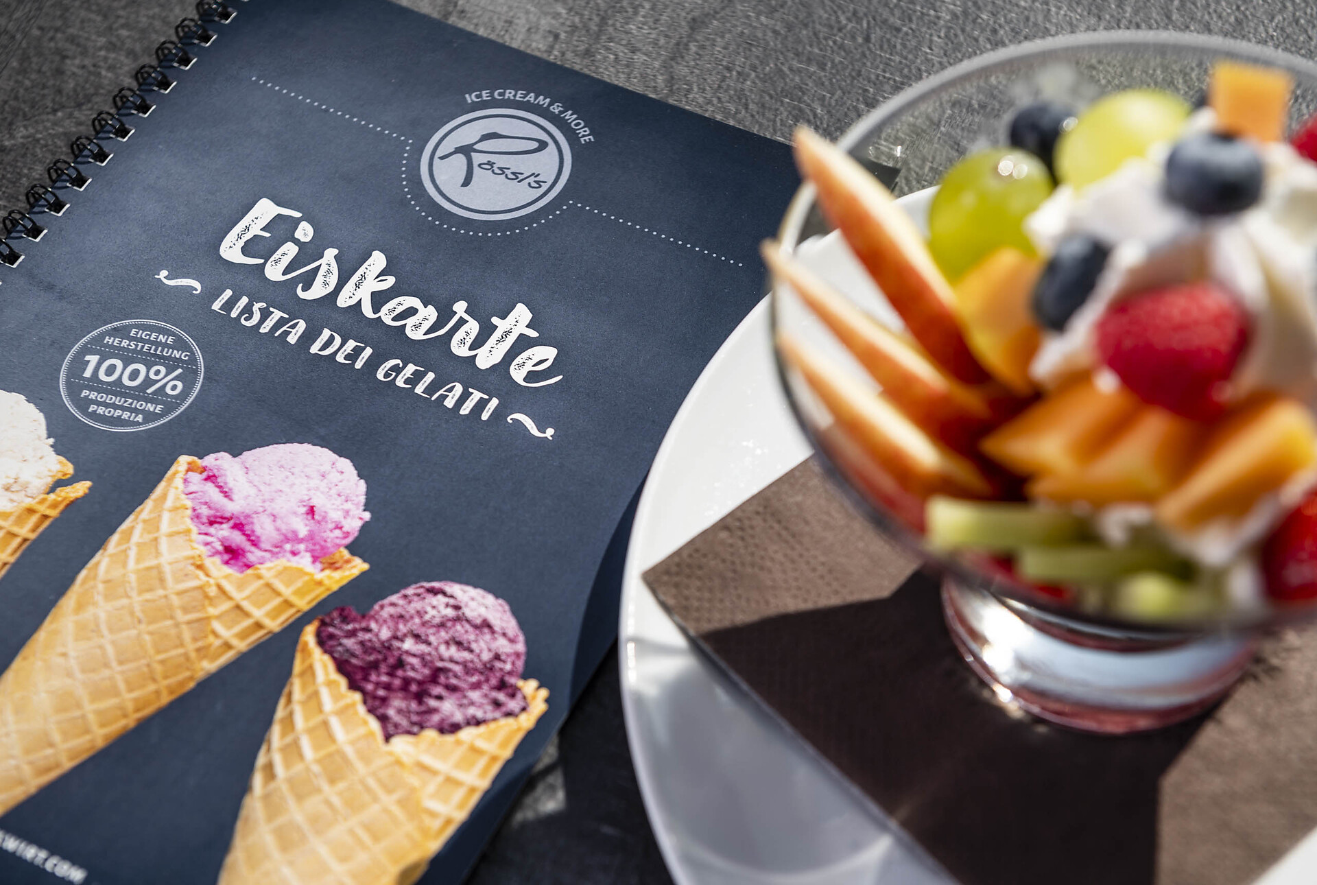 Hausgemachtes Eis