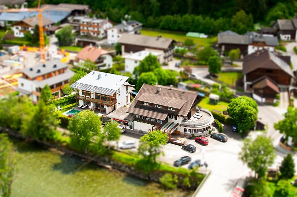 Gasthof und Residence Brugghof von Oben
