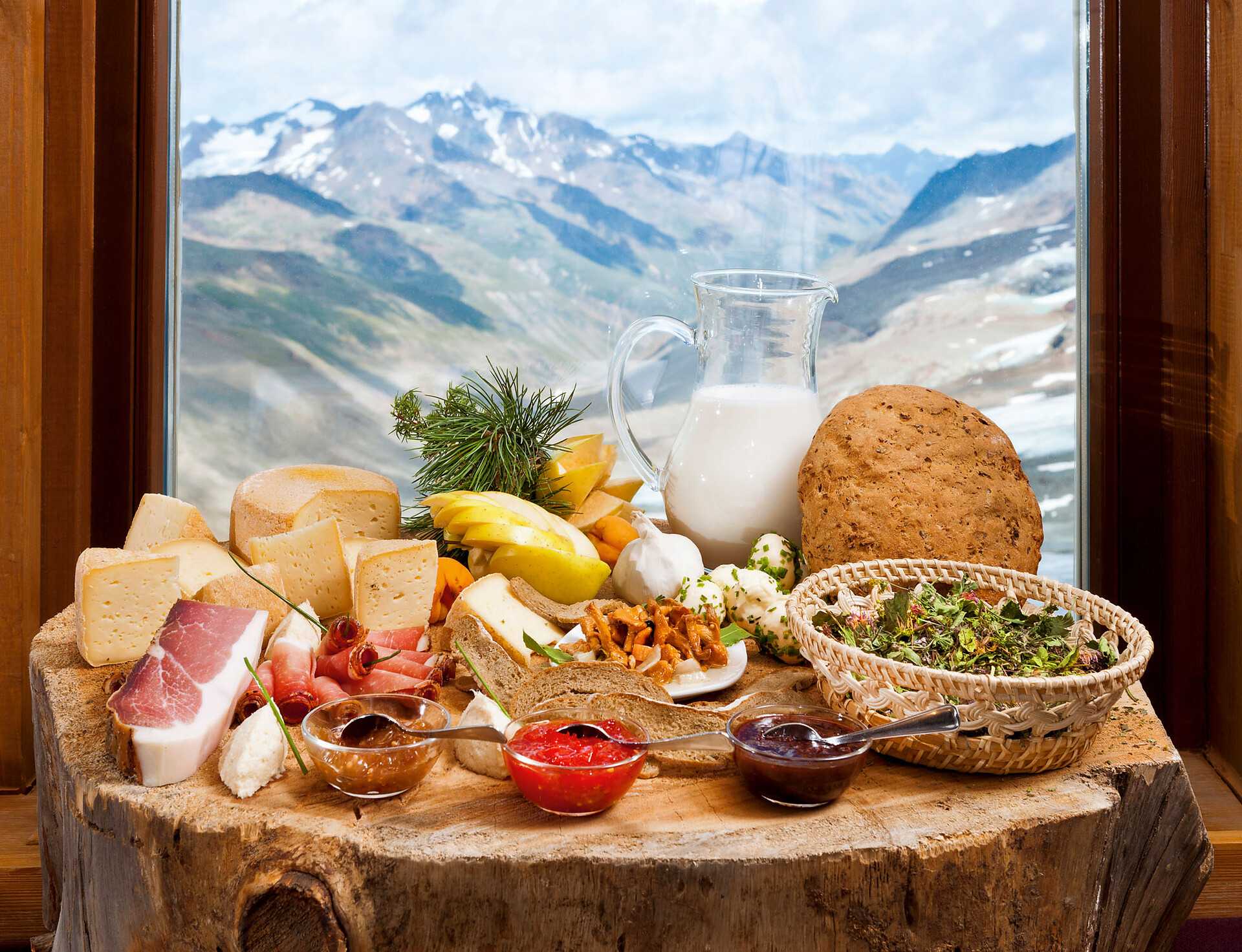 Restaurant Glacier Hotel Grawand