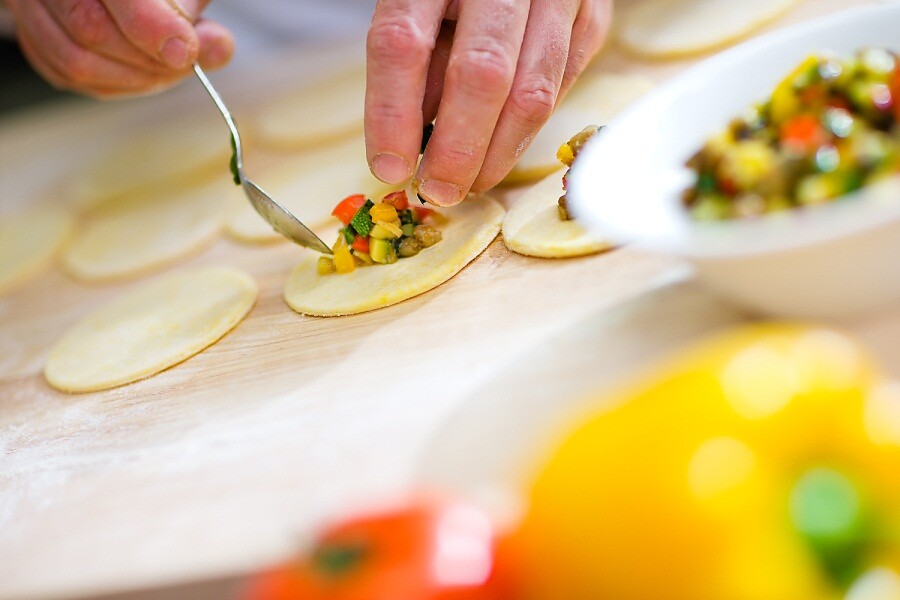 Raviolis faits maison