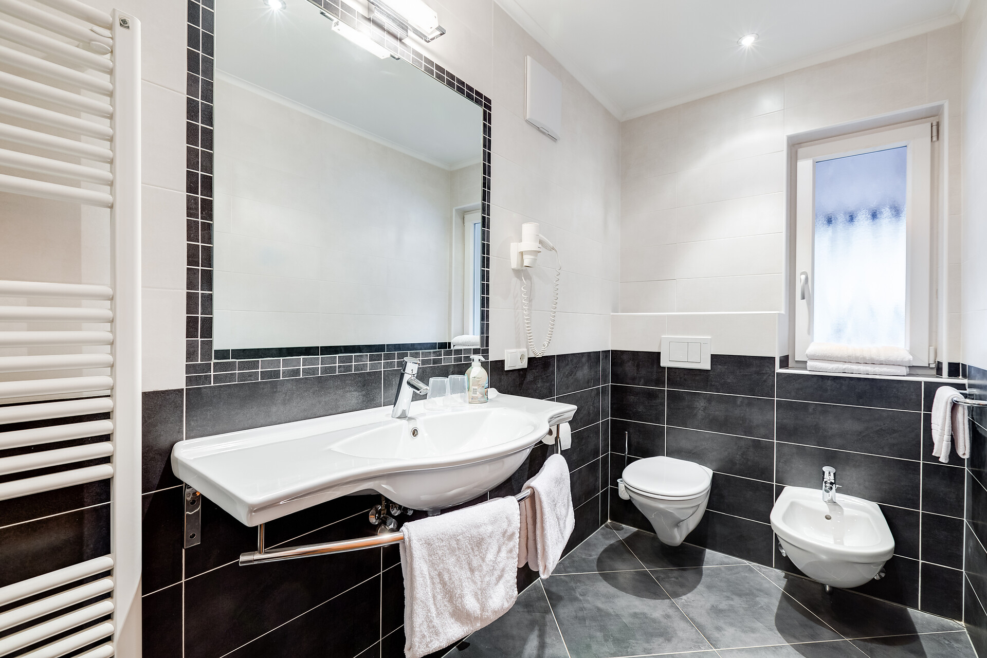 Our renovated bathrooms