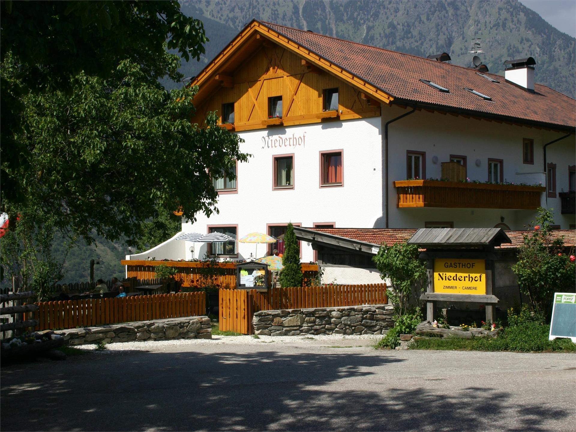 Trattoria Niederhof Parcines 1 suedtirol.info