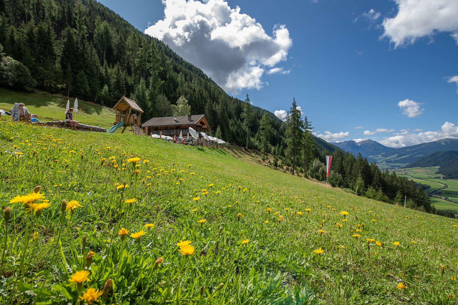 Hofstatt Alm hut Antholz