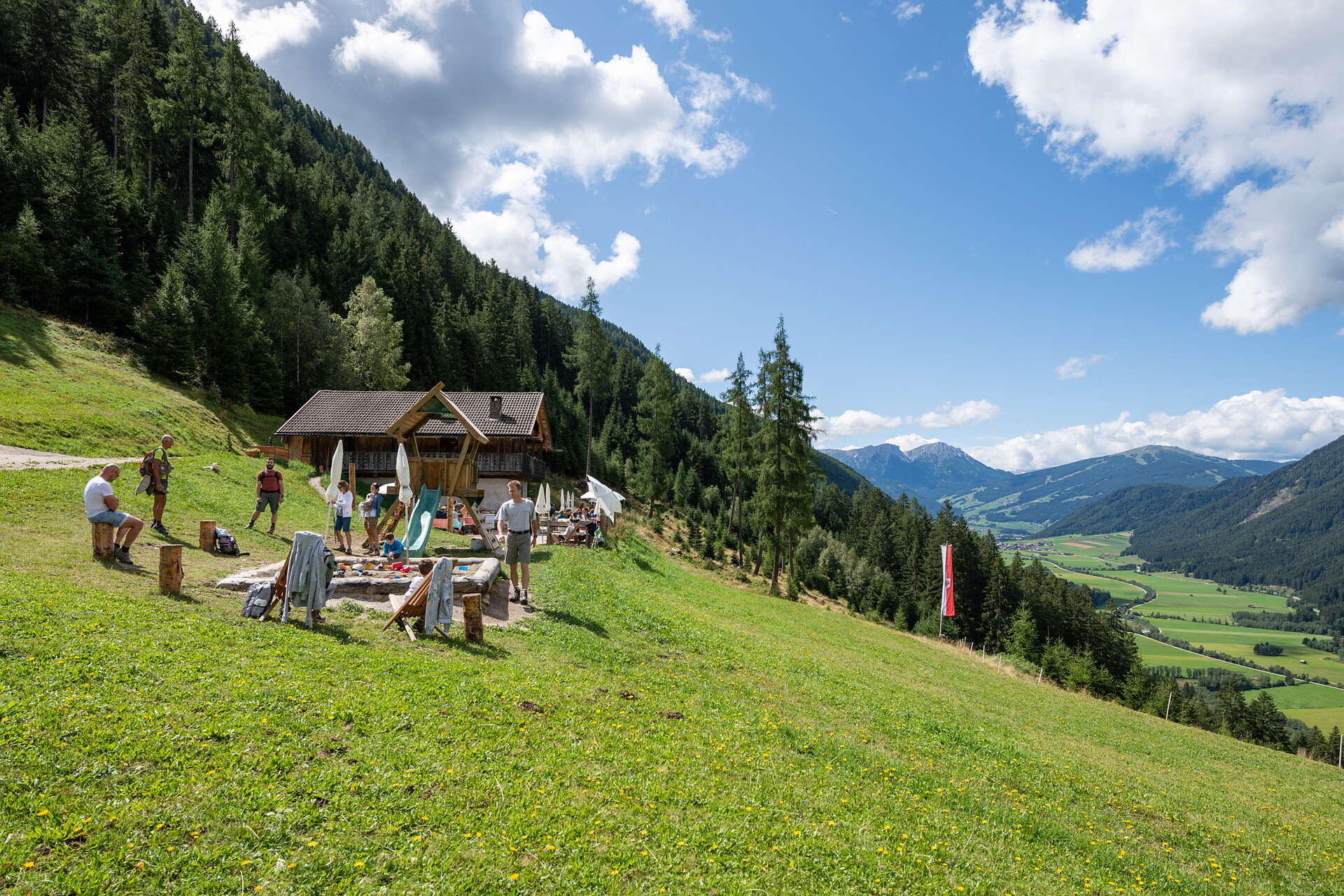 Hofstatt Alm hut Antholz
