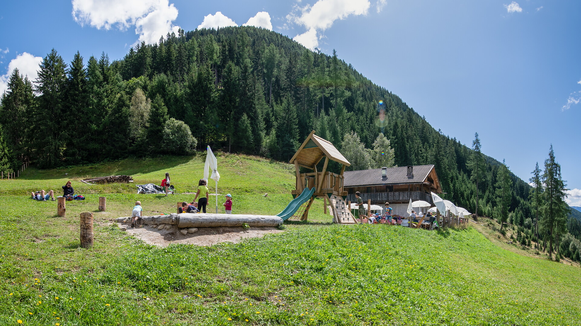 Hofstatt Alm hut Antholz