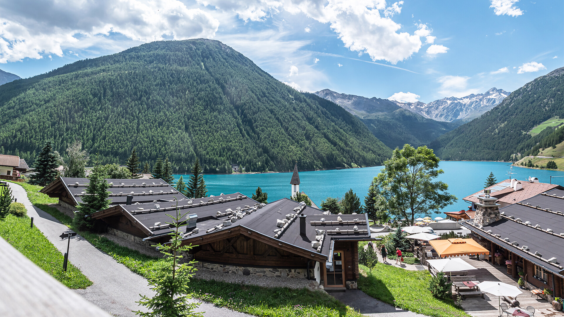 Panorama Schnalstal Hotel Chalets Edelweiss
