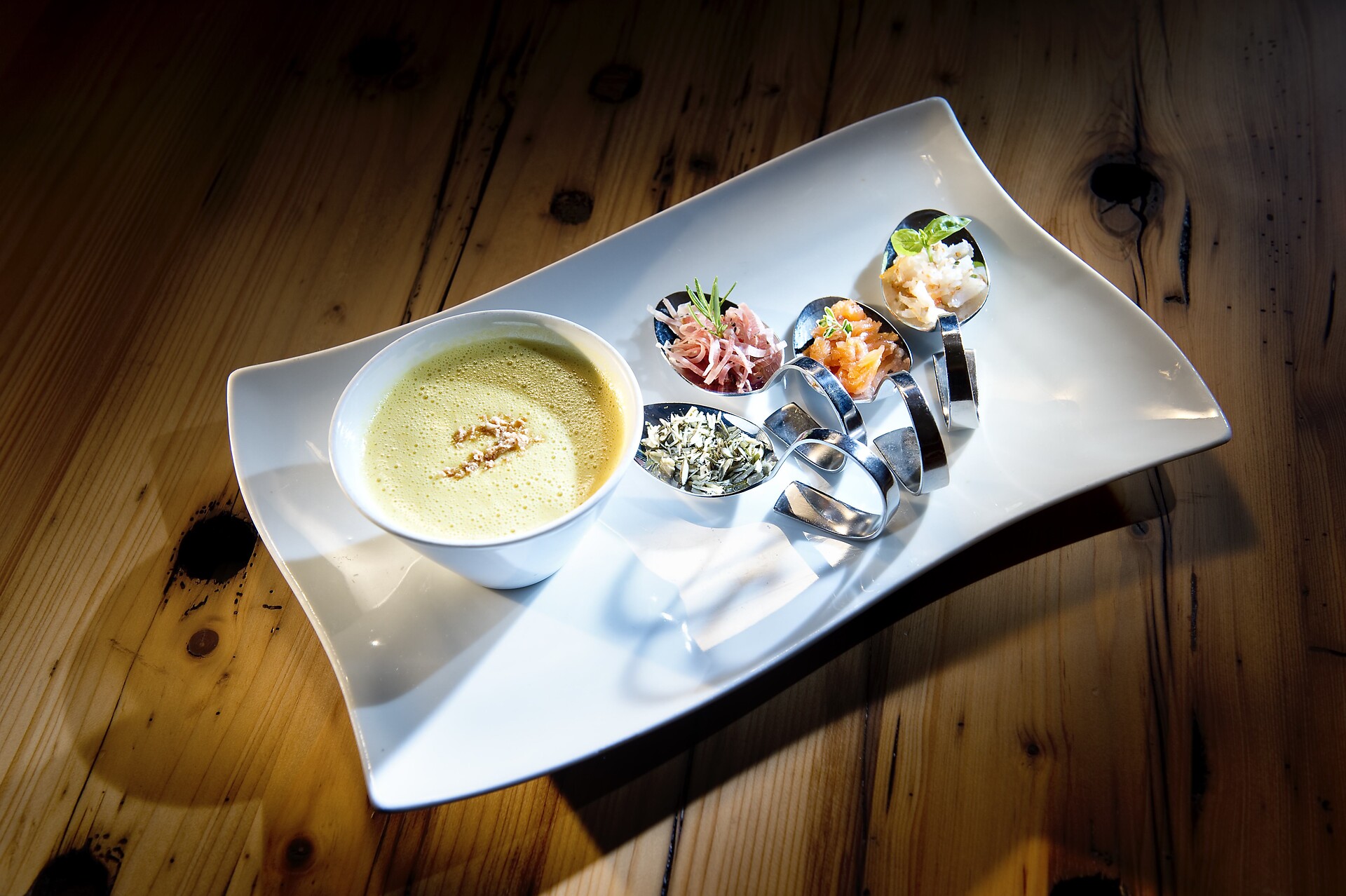 Kürbisschaumsuppe Restaurant Kematen