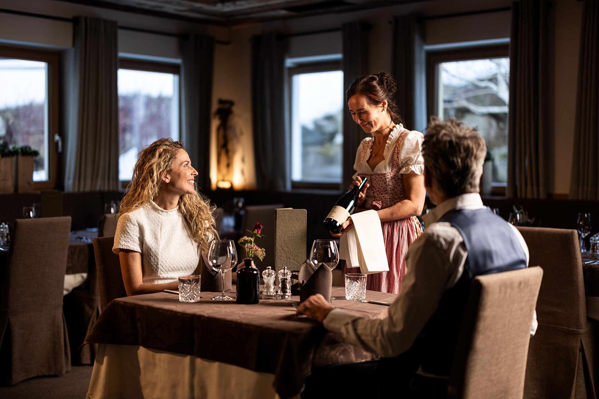 Restaurant Falzeben at Avelengo, South Tyrol