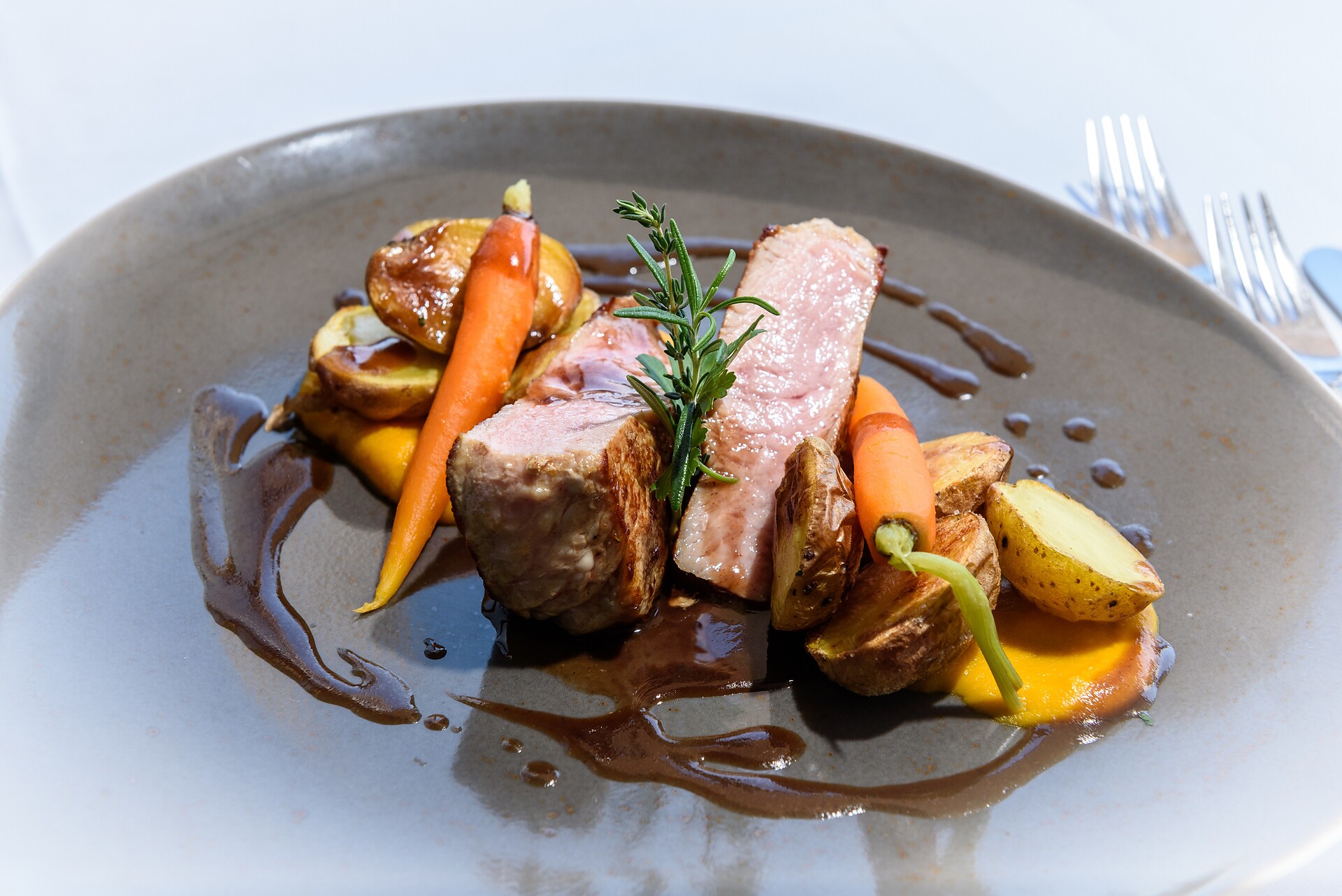 Kalbsrückensteak