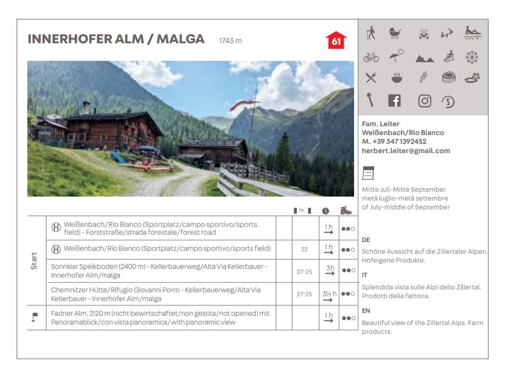 Innerhofer Alm - Ahrntal - #3 - suedtirol.info