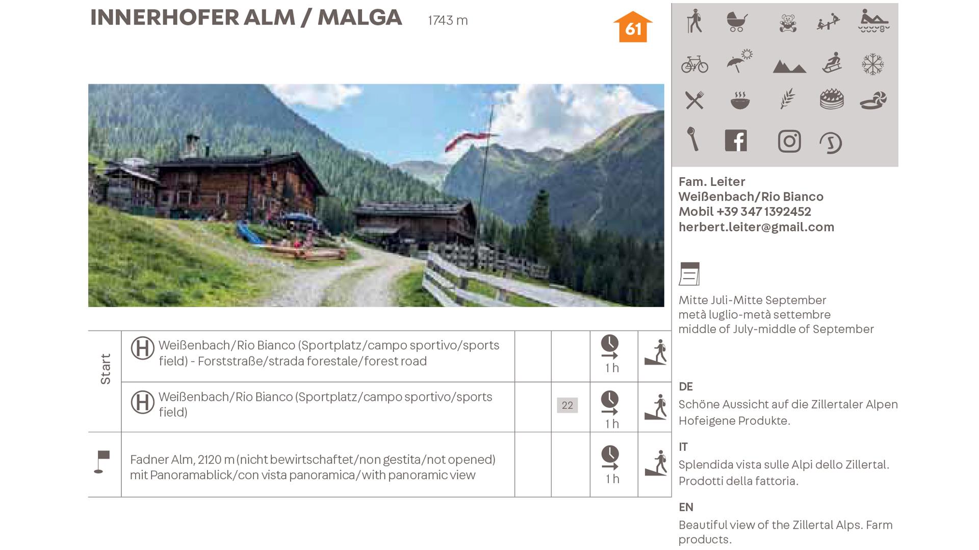 Innerhofer Alm Ahrntal 3 suedtirol.info