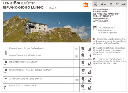 Rifugio Giogo Lungo-Lenkjöchlhütte hut Prettau/Predoi 2 suedtirol.info