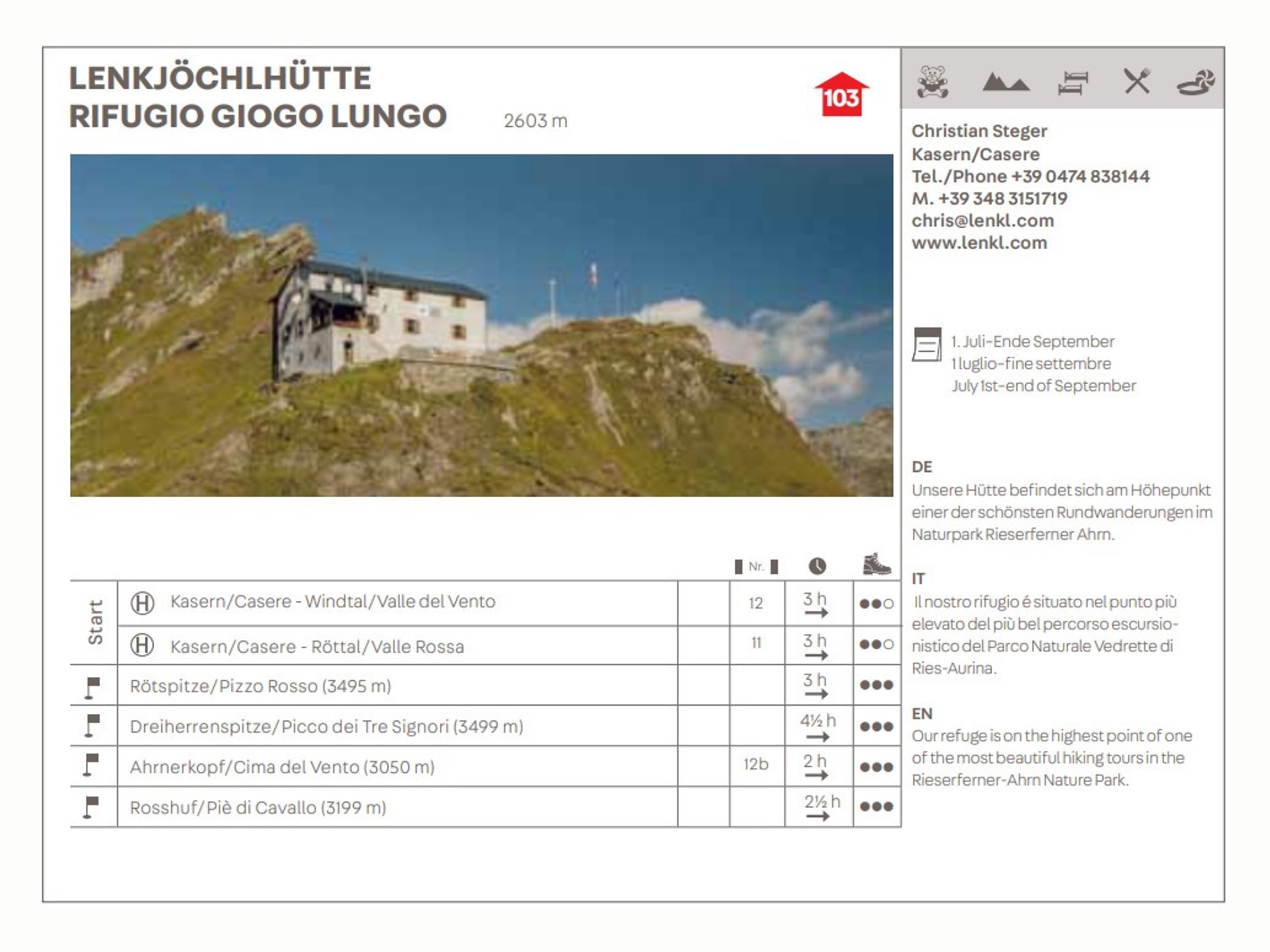 Lenkjöchlhütte - Ahrntal - #2 - suedtirol.info