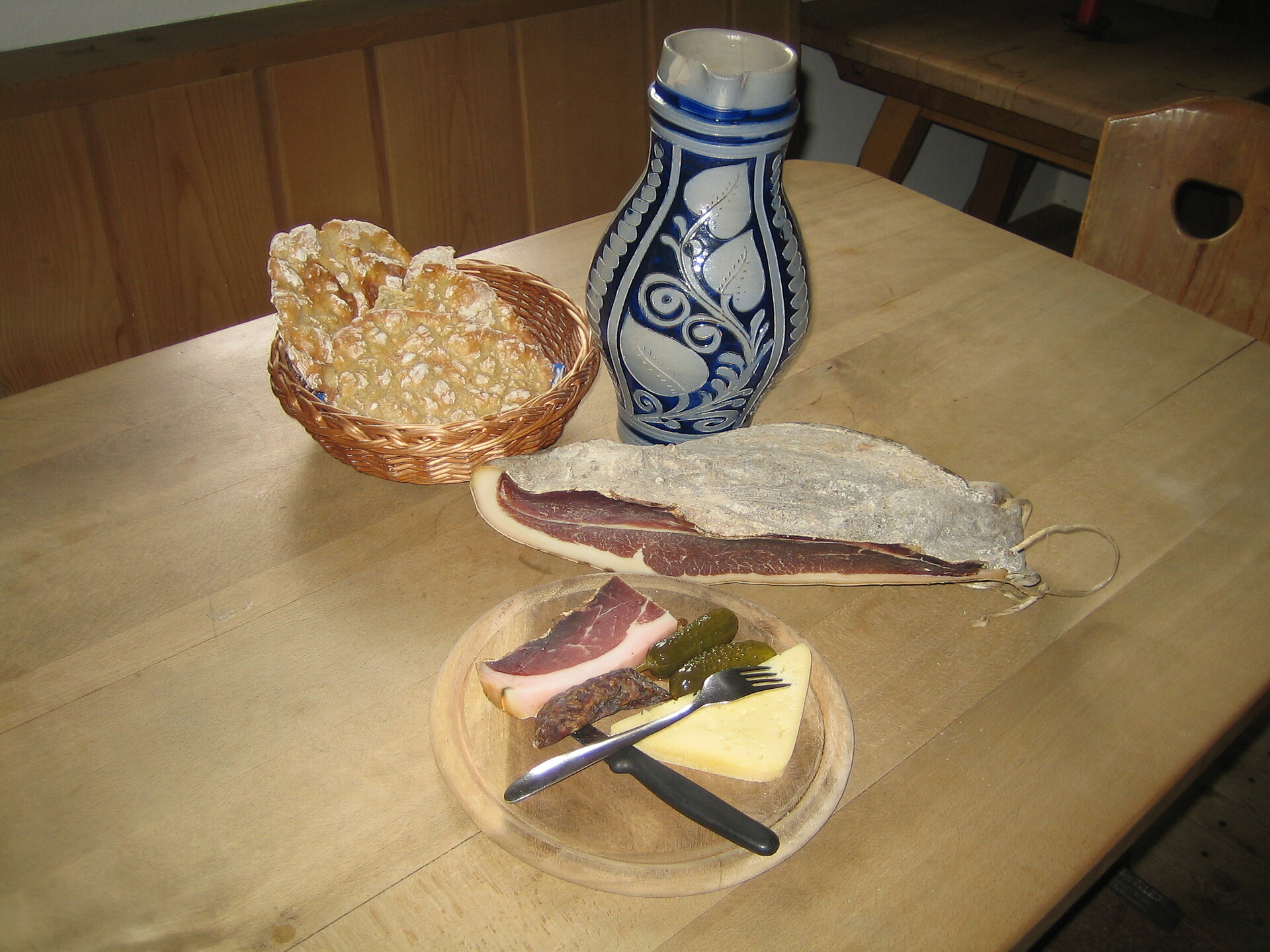 speck sul tagliere
