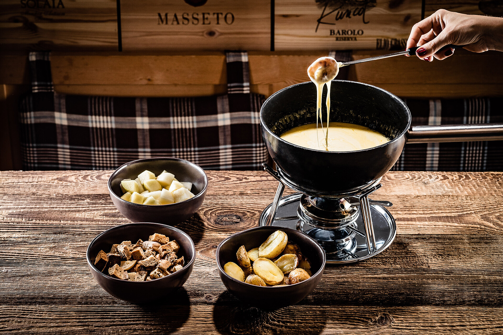 Cheese fondue
