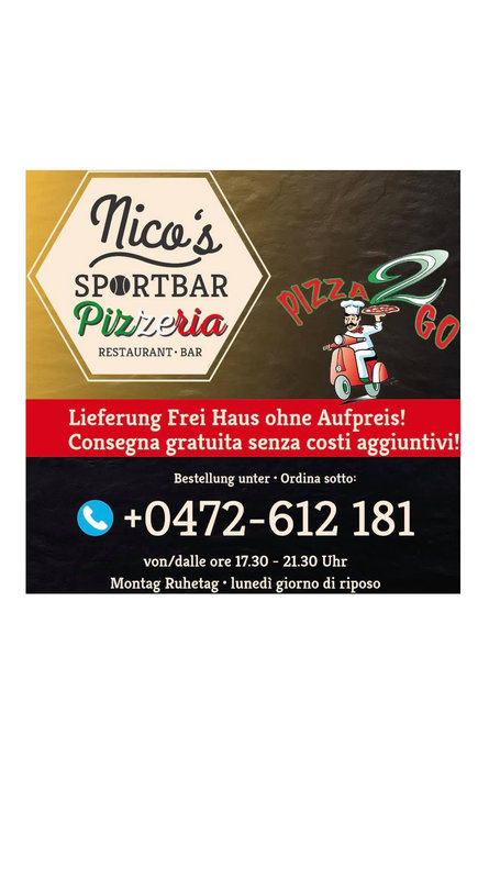 Nico's Sportbar Terenten 7 suedtirol.info