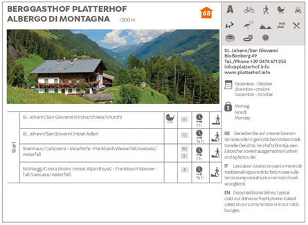 Platterhof albergo di montagna Valle Aurina 3 suedtirol.info