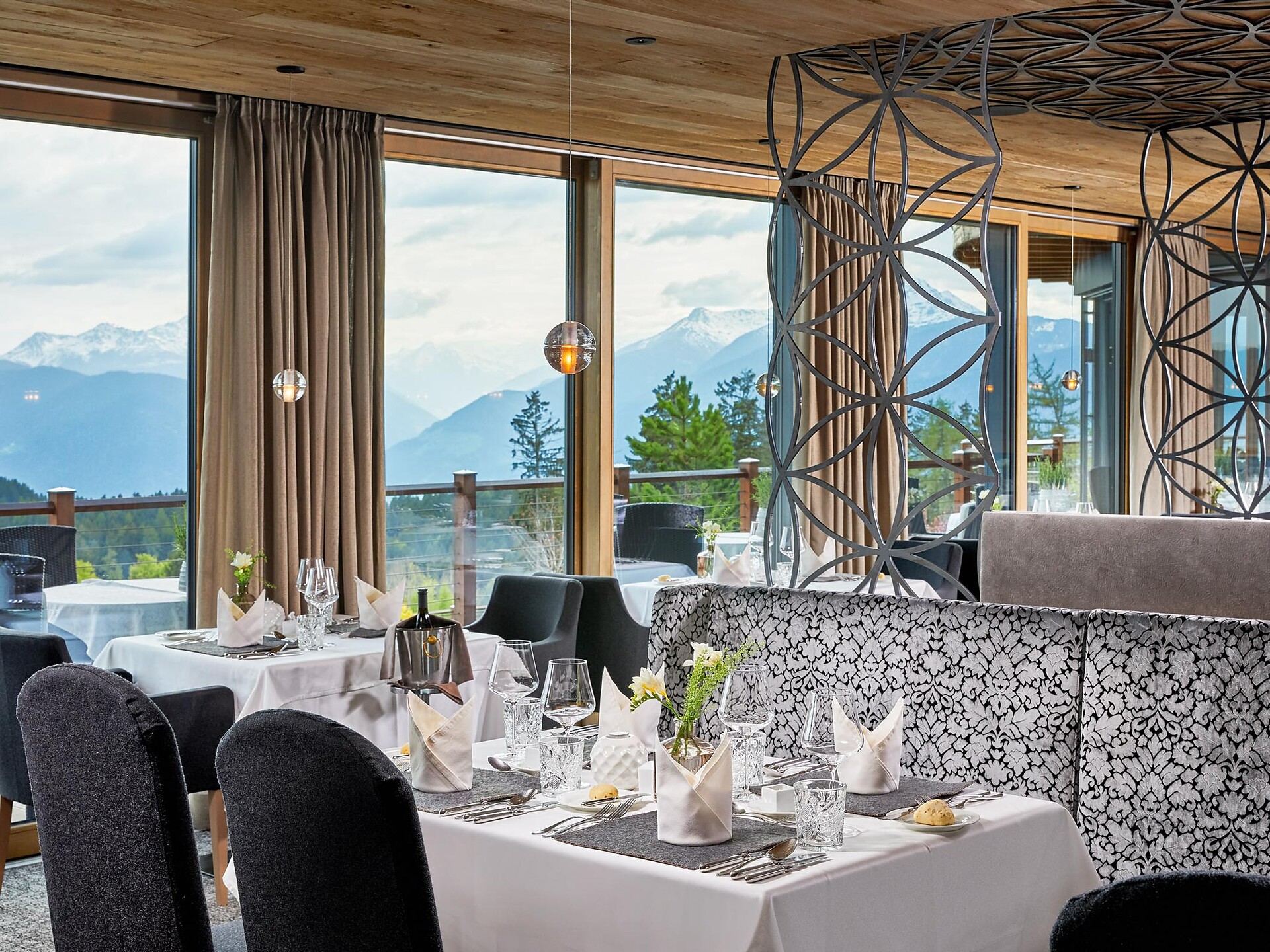 Ristorante del Hotel Mirabell ad Avelengo