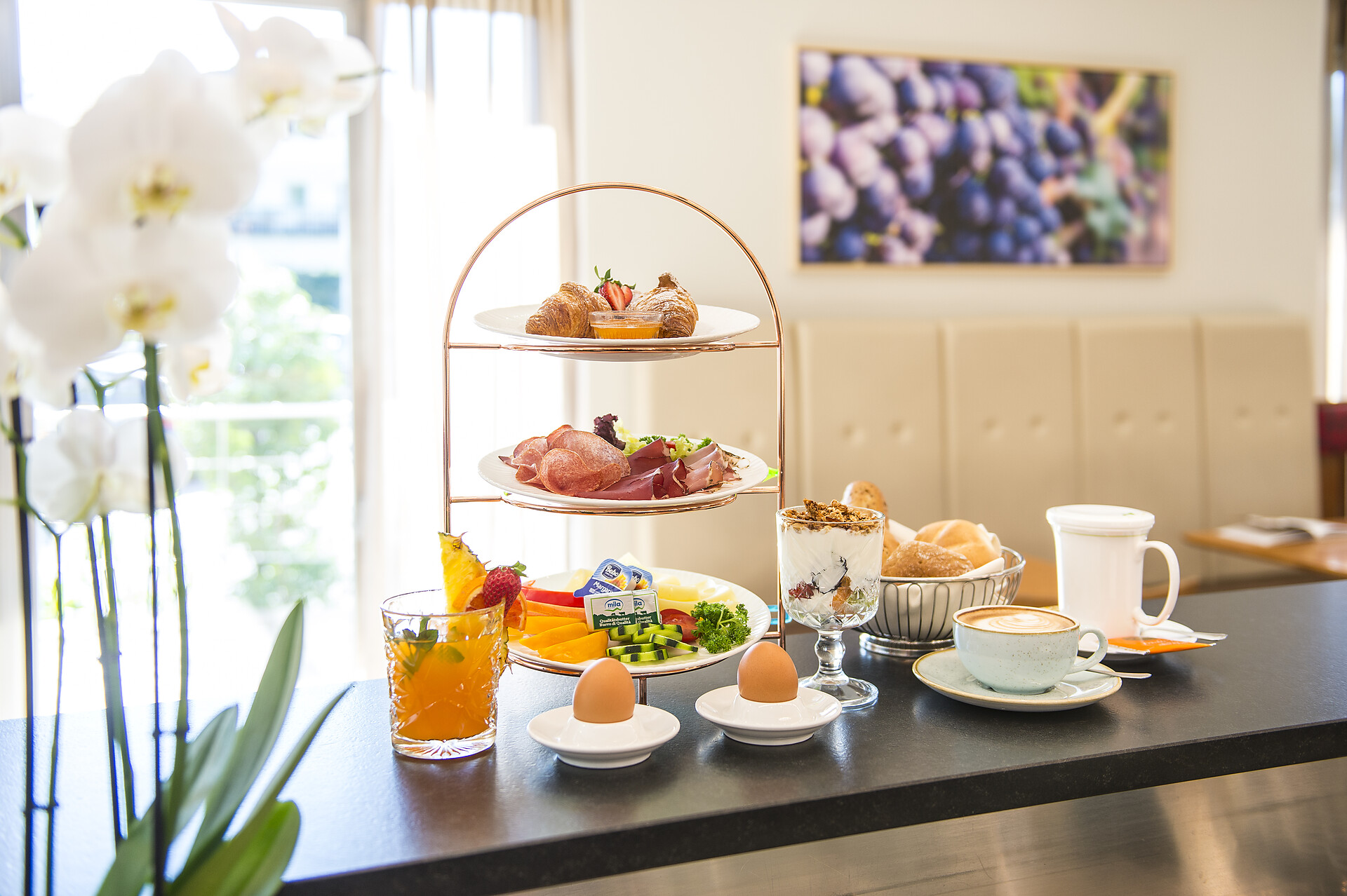 Hotel Steiner, breakfast