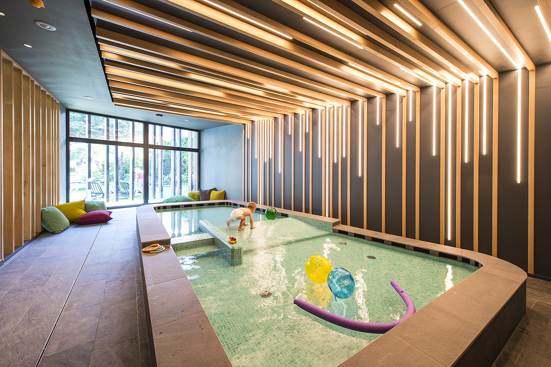 Hotel Steiner, swimming pool kids