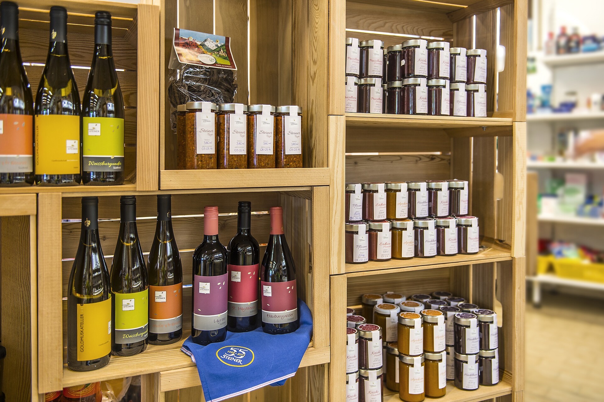 Hotel Steiner, local products
