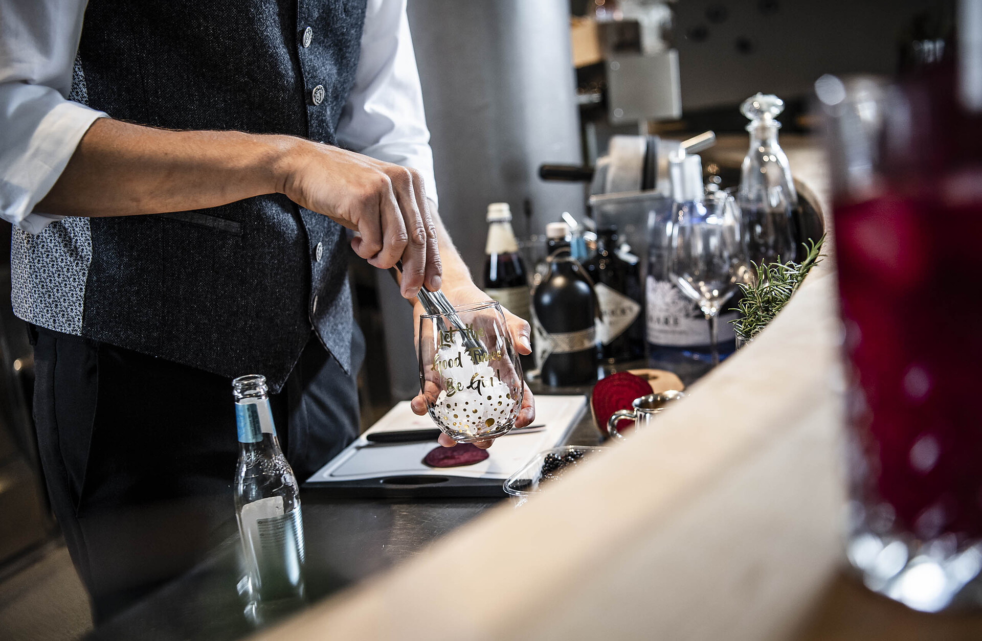 Our Michi will spoil you with delicious homemade aperitifs