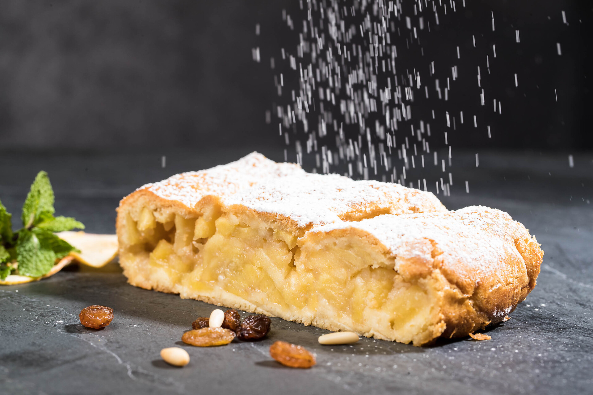 Homemade Apple strudel