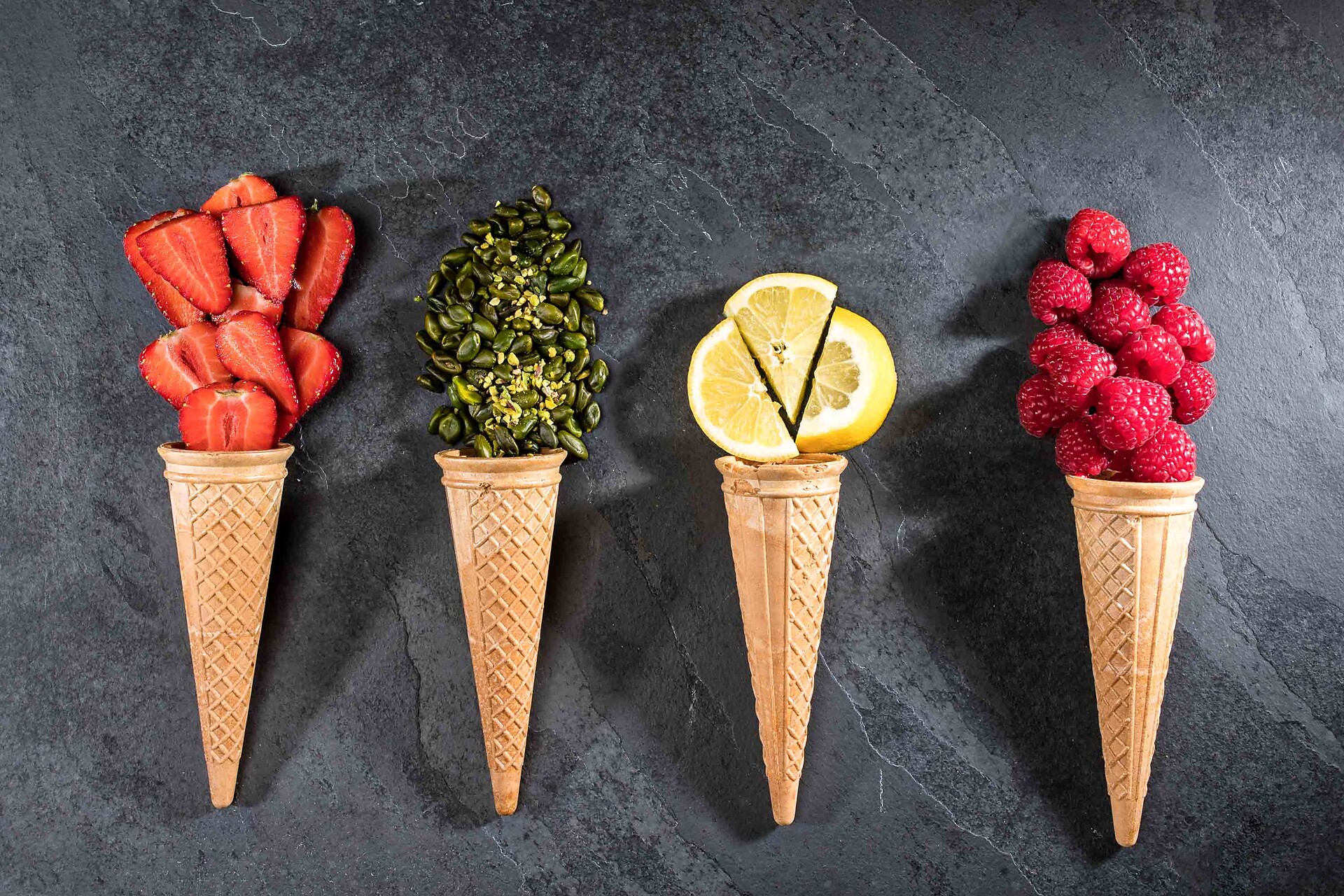 Homemade ice cream