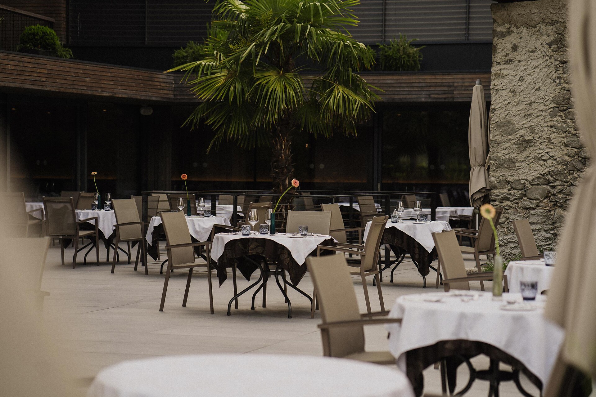Spacious terrace