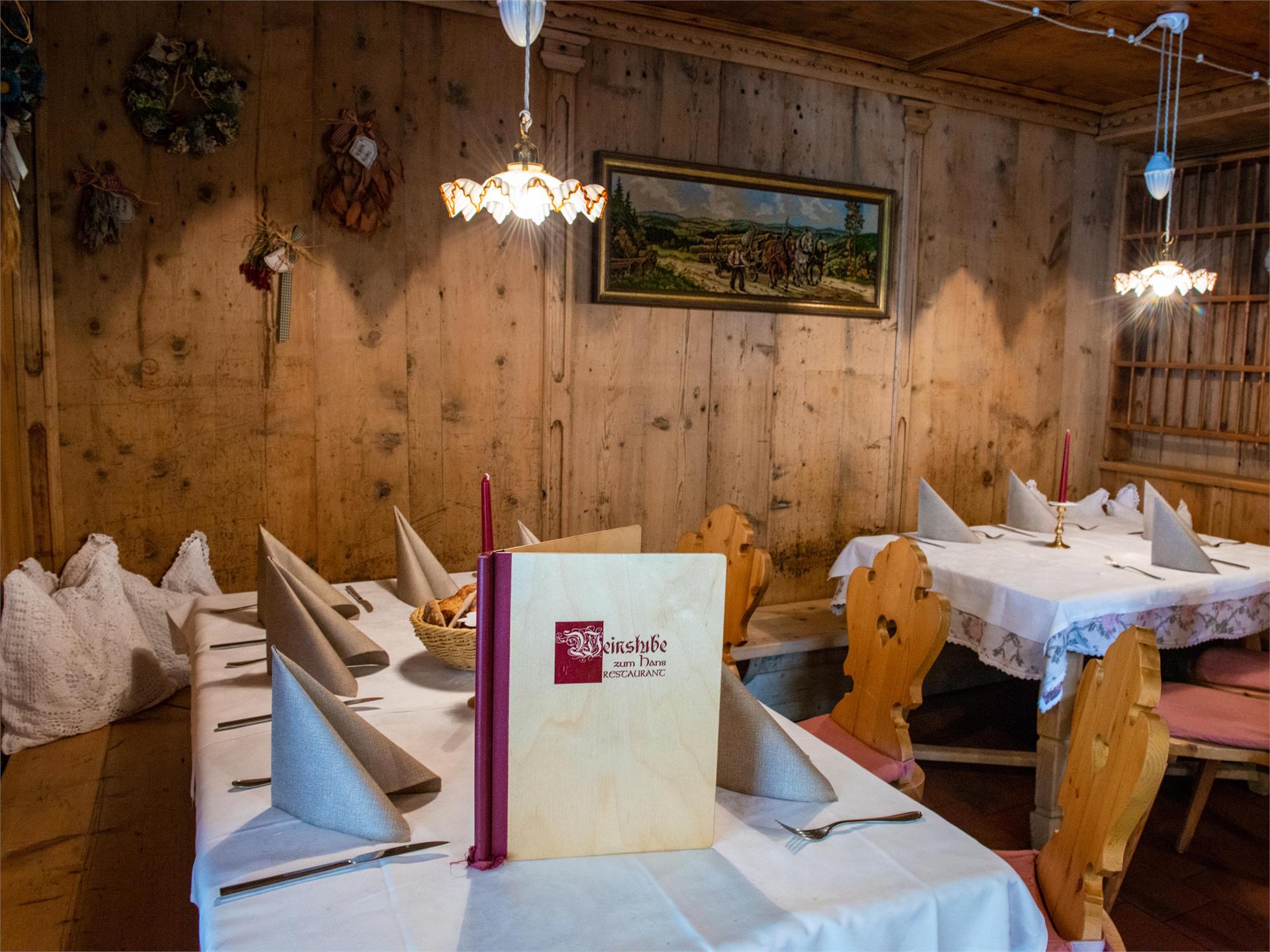 Restaurant Zum Hans Sexten/Sesto 1 suedtirol.info