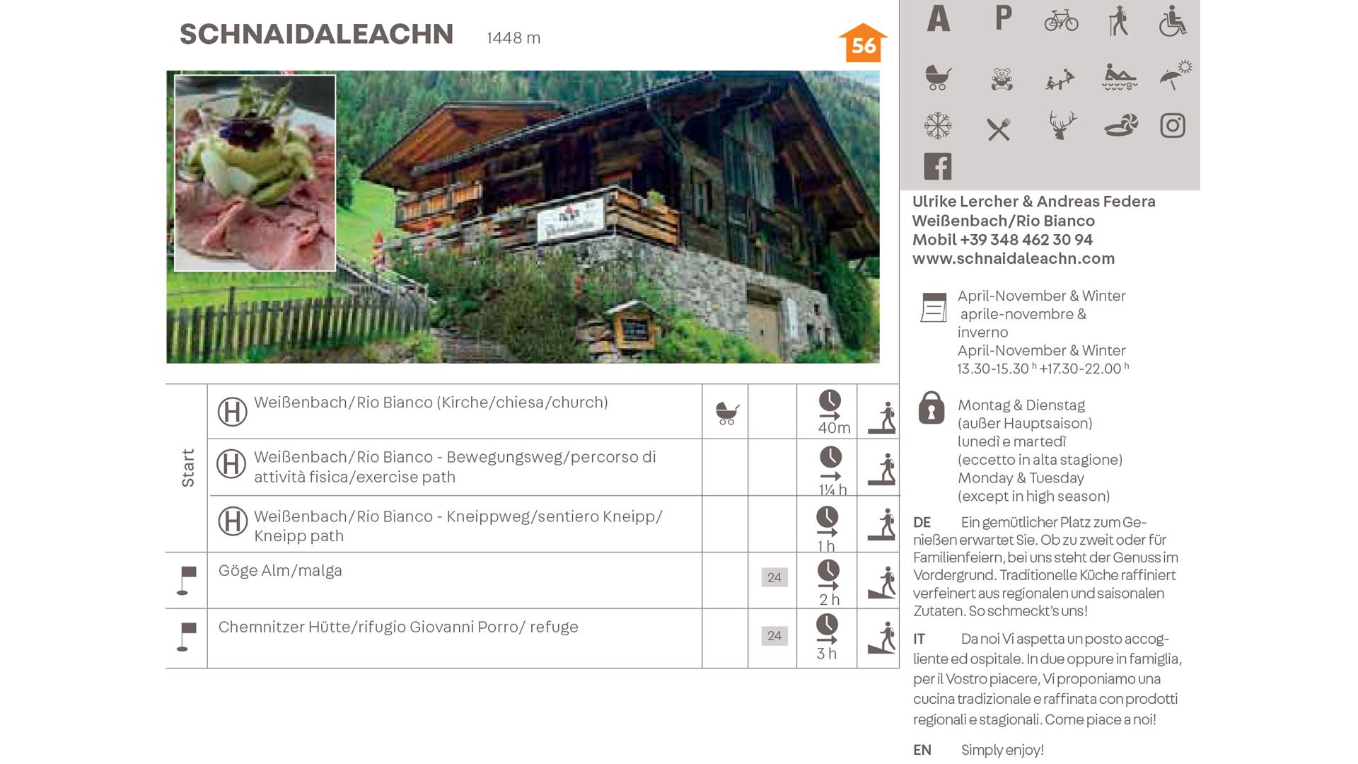 Schnaidaleachn restaurant Ahrntal/Valle Aurina 3 suedtirol.info