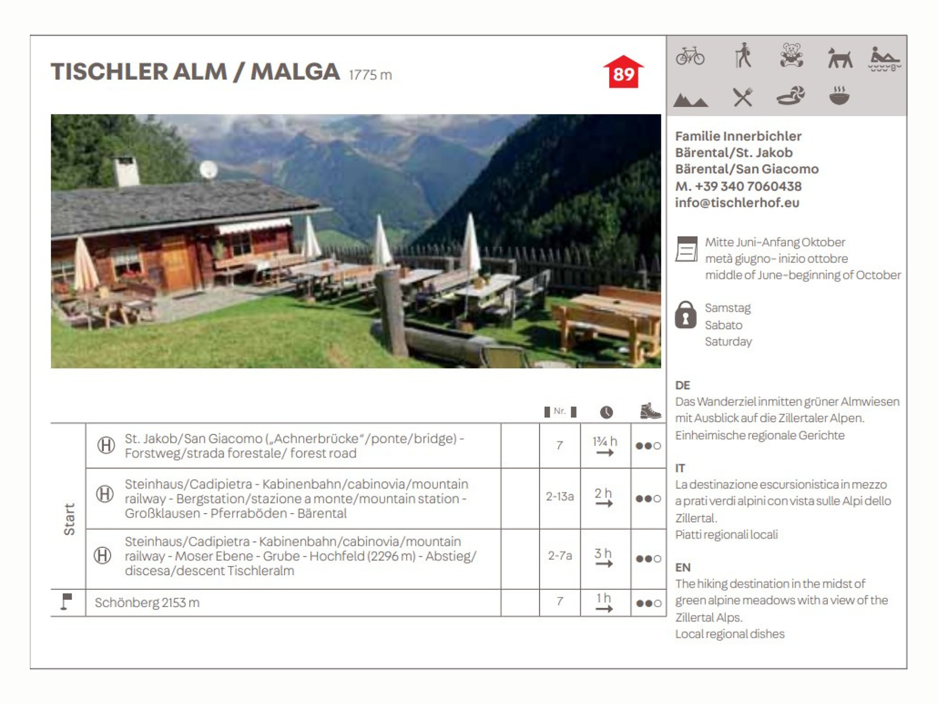 Tischleralm - Ahrntal - #2 - suedtirol.info