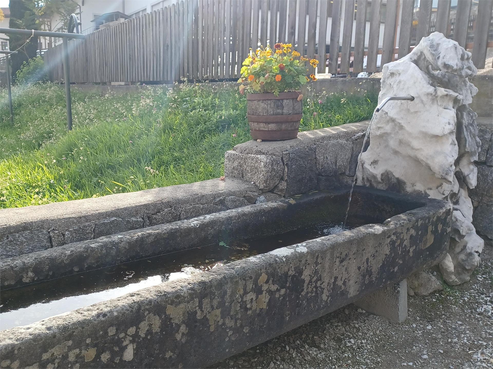 Respect the mountains - Fountain "Kaltenbachertrog" -drinking water refill point Partschins/Parcines 1 suedtirol.info