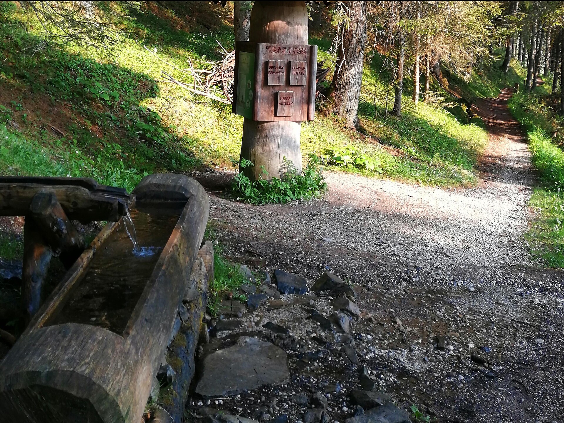 Brunnen Rundweg Sexten