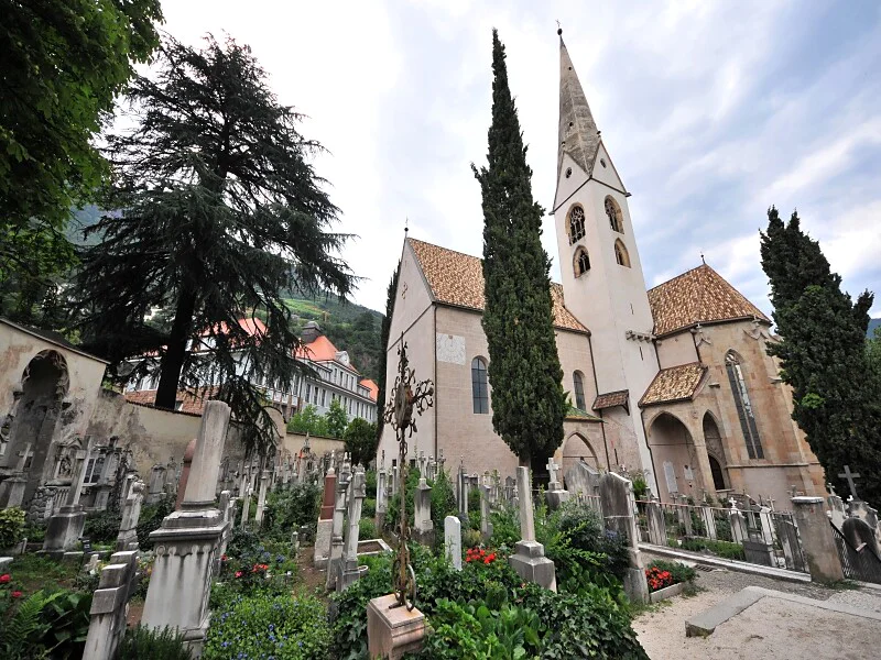 Old parish church in Gries