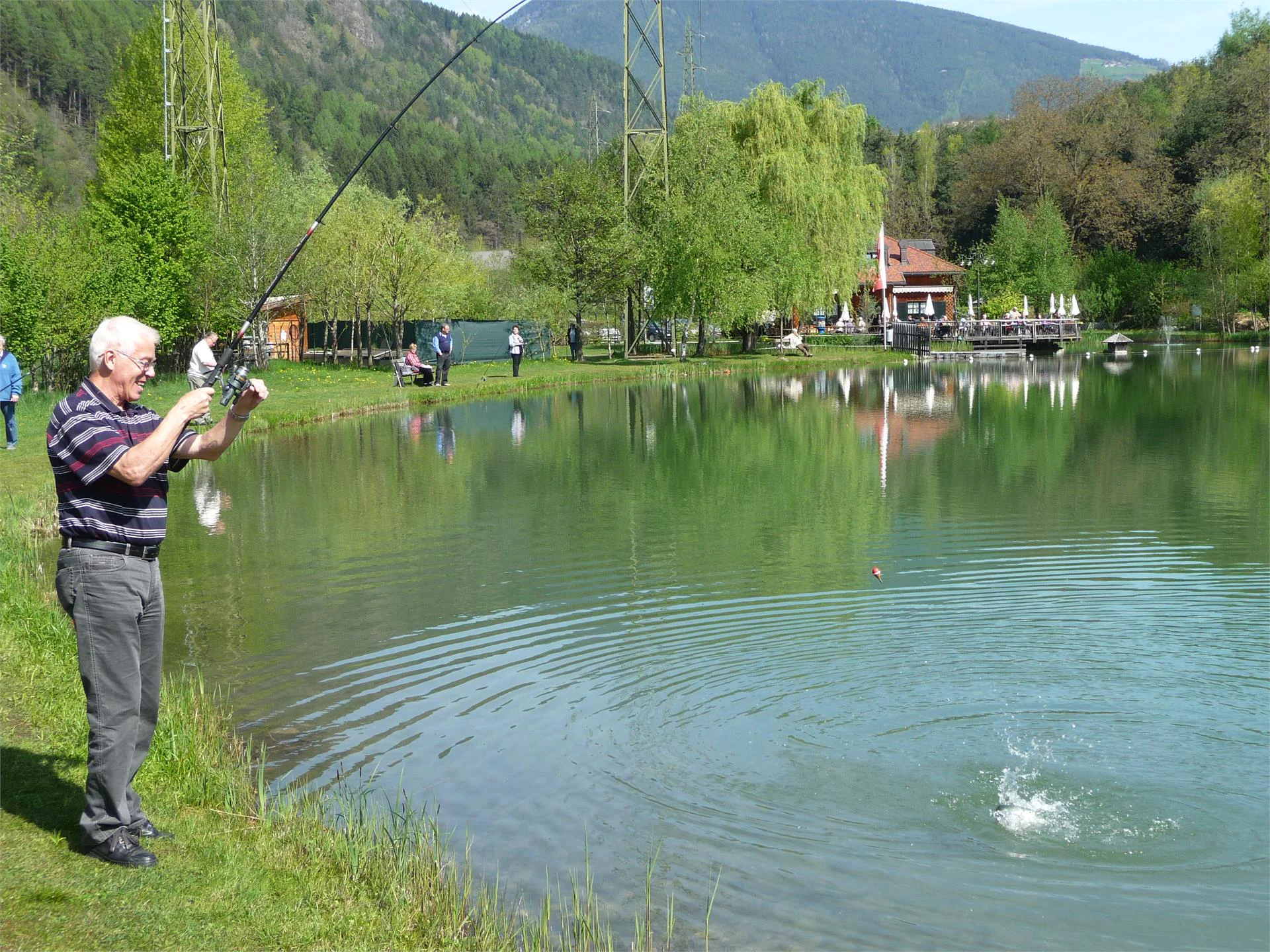 Fishing Untersee Pond in Varna/Vahrn Vahrn/Varna 1 suedtirol.info