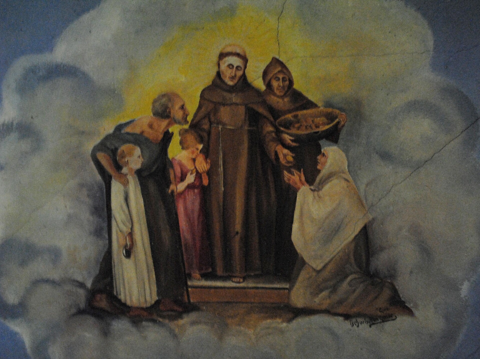 Deckenmalerei Antoniuskapelle