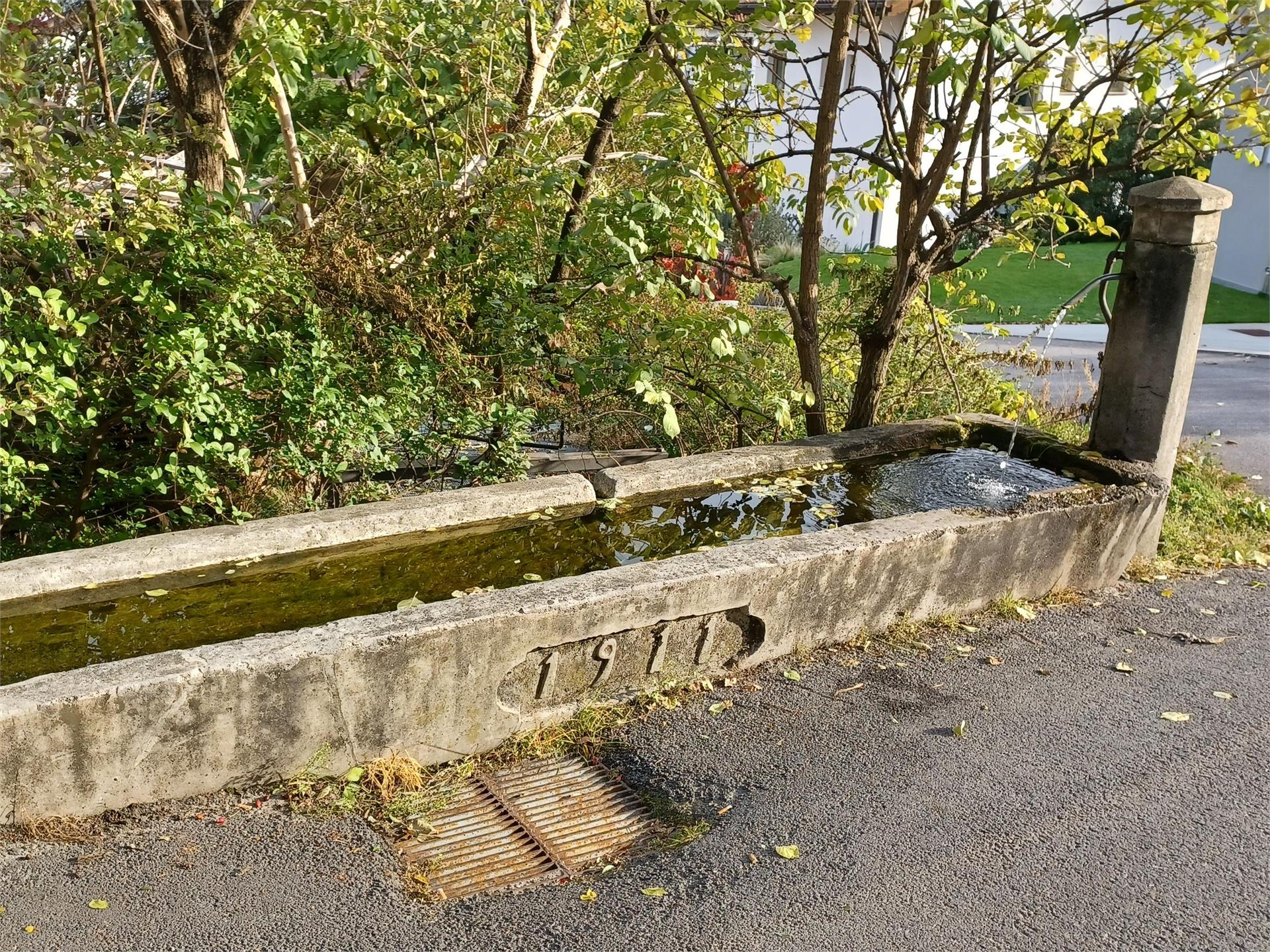 Respect the mountains - Fountain "Sagbauertrog" -drinking water refill point Partschins/Parcines 1 suedtirol.info