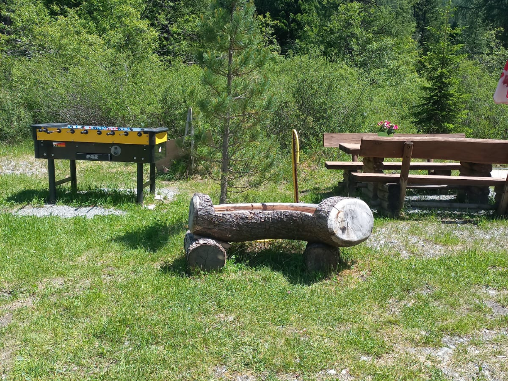 Respect the mountain - fountain at the Minigolf in Solda  - Vinschgau/Val Venosta - #1 - suedtirol.info